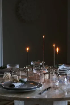 STOFF Copenhagen STOFF Nagel ljushållare, krom