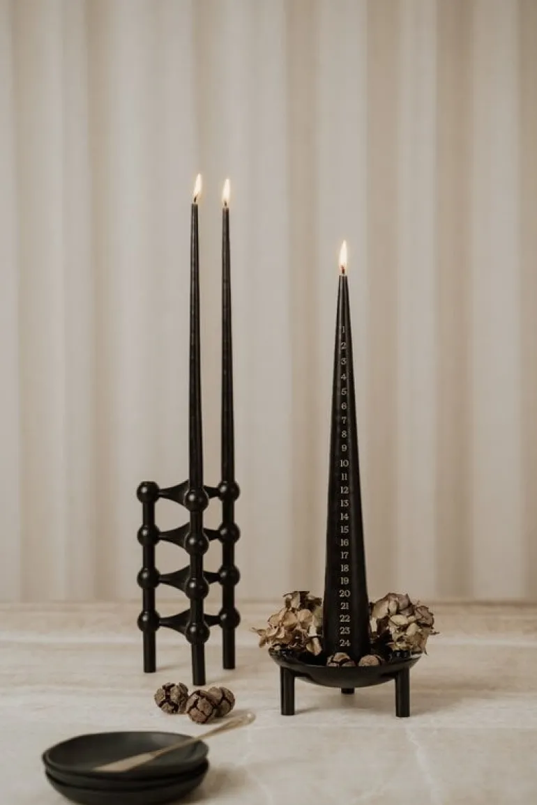 STOFF Copenhagen STOFF Nagel ljushållare, mattsvart