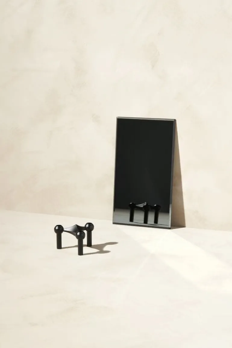 STOFF Copenhagen STOFF Nagel ljushållare, mattsvart