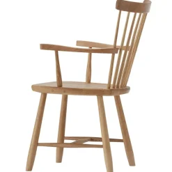 Stolab Lilla Åland karmstol, oljad ek