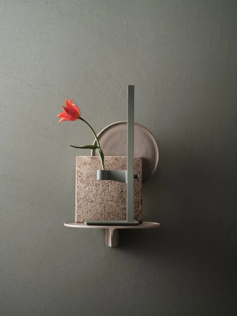 String Furniture Museum ljusstake, grön