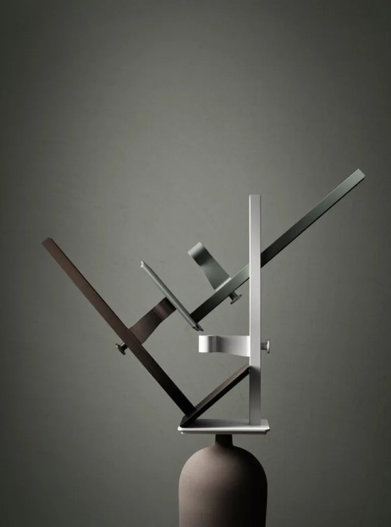 String Furniture Museum ljusstake, vit