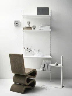 String Furniture Museum sidobord, vitt