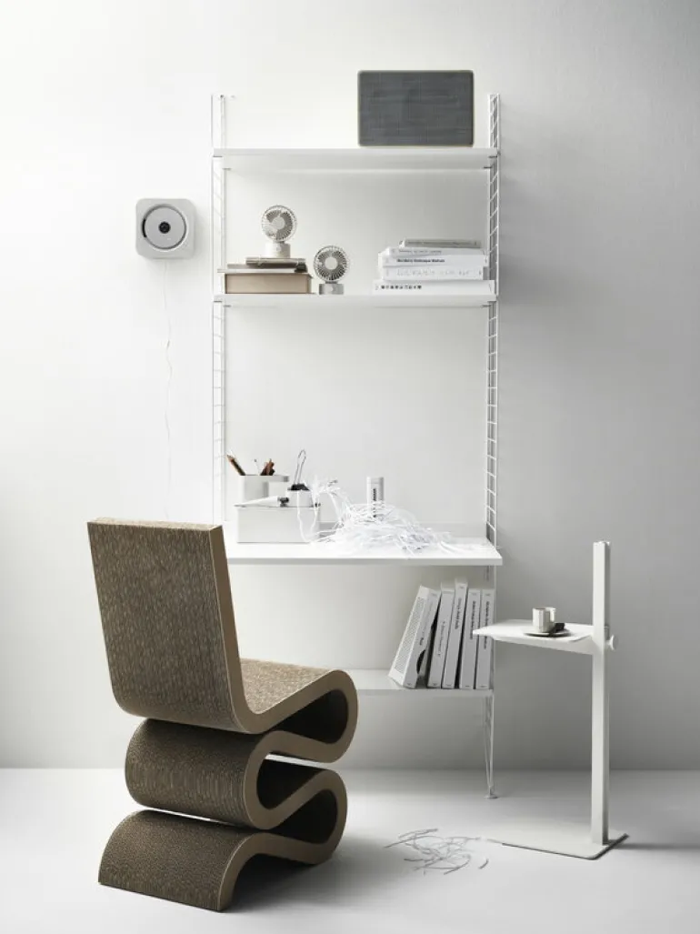 String Furniture Museum sidobord, vitt