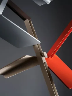 String Furniture Museum sidobord, aluminum