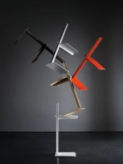 String Furniture Museum sidobord, aluminum