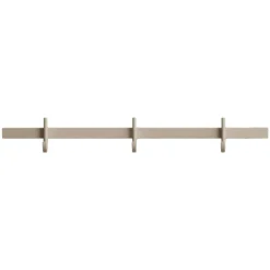 String Furniture Relief klädstång med krokar, liten, 41 cm, beige