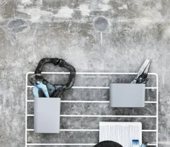 String Furniture String förvaring, 3-pack, grå