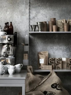 String Furniture String förvaring, 3-pack, grå