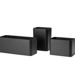 String Furniture String förvaring, 3-pack, svart