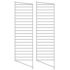 String Furniture String golvpanel, 115 x 30 cm, 2-pack, mörkgrå