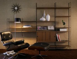 String Furniture String golvgavel 85 x 30 cm, 1-pack, svart