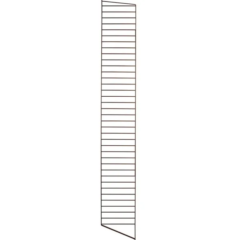 String Furniture String golvgavel 200 x 30 cm, 2-pack, brun