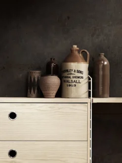 String Furniture String golvgavlar 85 x 30 cm, 2-pack, vit