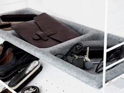 String Furniture String golvgavlar, 200 x 30 cm, 2-pack, vit