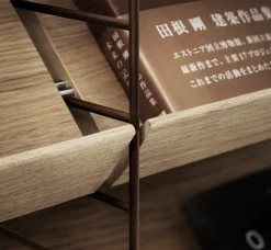 String Furniture String gavel 75 x 30 cm, 2-pack, brun