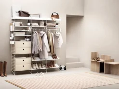 String Furniture String galgset, 4 st., vit