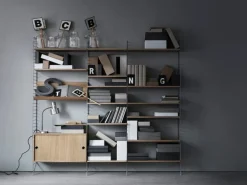 String Furniture String golvgavel, 200 x 30 cm, 1-pack, vit