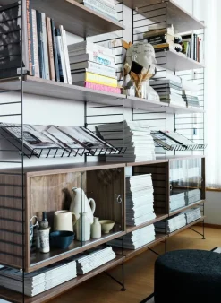 String Furniture String golvgavel, 200 x 30 cm, 1-pack, vit