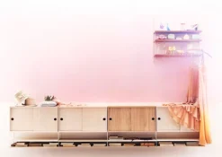 String Furniture String hylla, 78 x 30 cm, 3-pack, vit