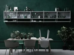 String Furniture String hylla, 78 x 30 cm, 3-pack, vit