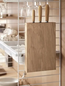 String Furniture String hylla 78 x 20 cm, 3-pack, ask