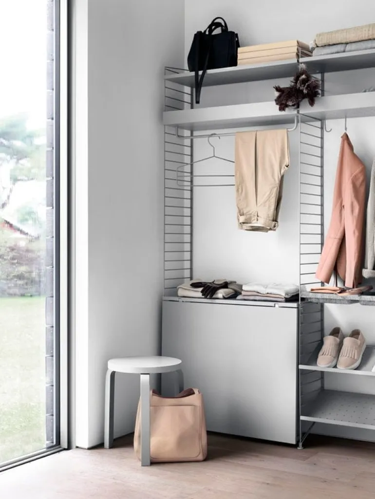 String Furniture String klaffbord, grå