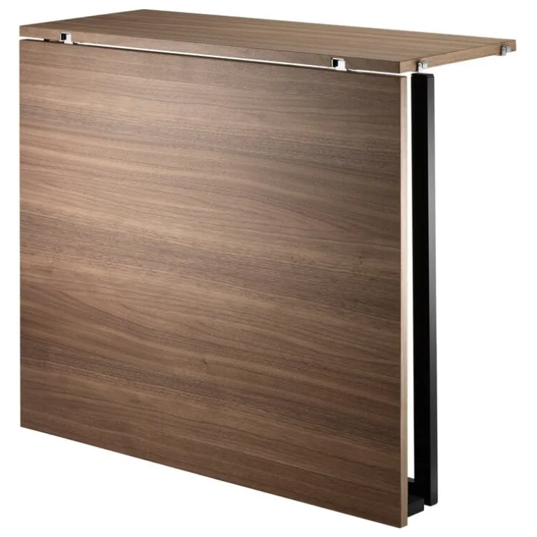 String Furniture String klaffbord, valnöt - svart