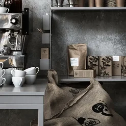 String Furniture String klaffbord, svartbetsad ask