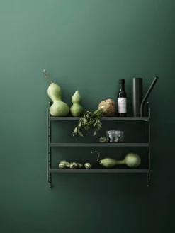 String Furniture String Pocket hylla, sage