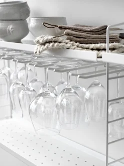 String Furniture String spjut 20 cm, 2-pack, svart