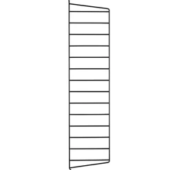 String Furniture String sidopaneler 75 x 20 cm, 1-pack, svart