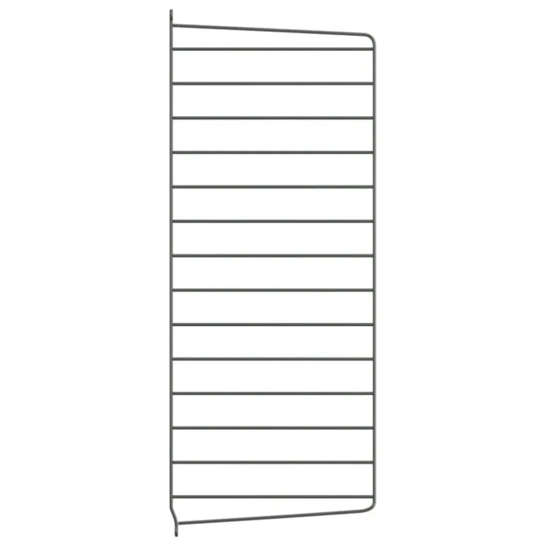 String Furniture String sidopanel 75 x 30 cm, 1-pack, mörkgrå