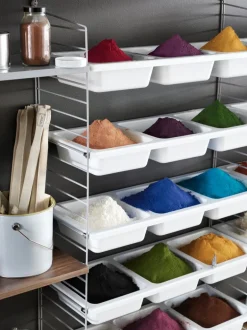 String Furniture String skålhylla, vit