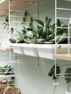 String Furniture String skålhylla, vit