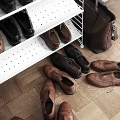 String Furniture String skohylla, 78 x 30 cm, grå