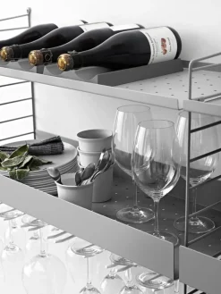 String Furniture String spjut 30 cm, 2-pack, grå