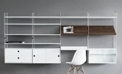 String Furniture String skrivbord, vit