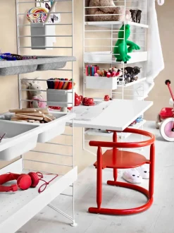 String Furniture String skrivbord, vit