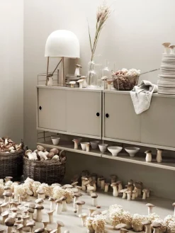 String Furniture String skåp, 78 x 30 cm, beige