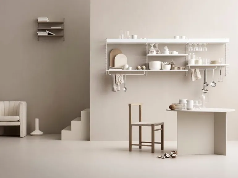 String Furniture String spjut 30 cm, 2-pack, vit