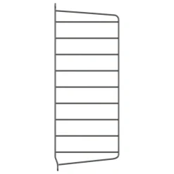 String Furniture String sidopanel 50 x 20 cm, 1-pack, mörkgrå