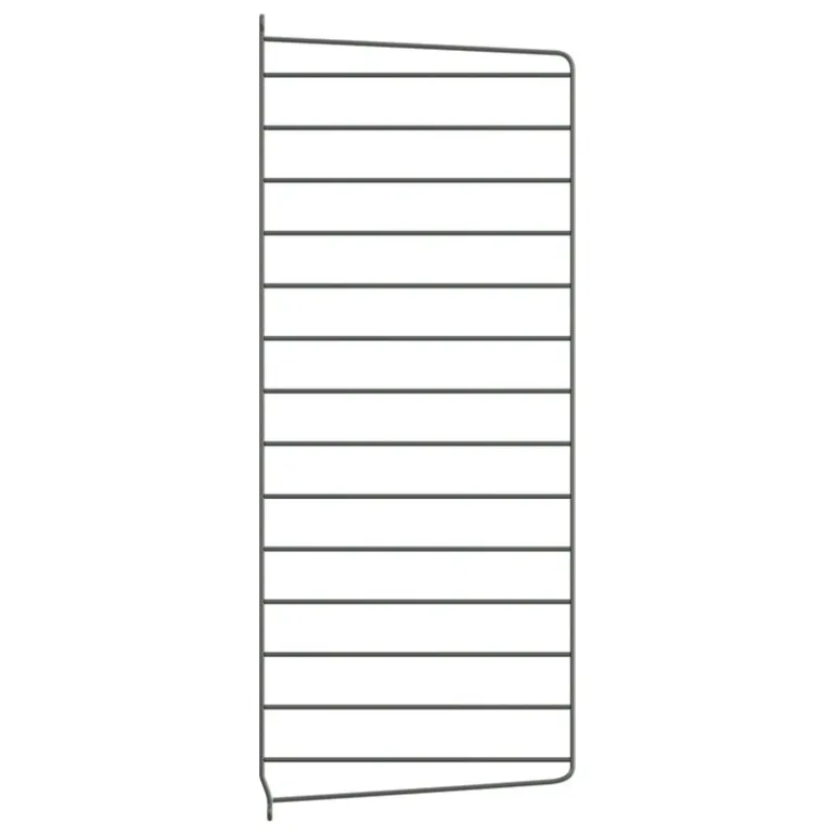 String Furniture String sidopanel 75 x 30 cm, 2-pack, mörkgrå