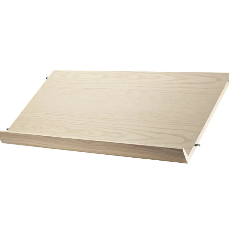 String Furniture String tidningshylla, 78 x 30 cm, ask