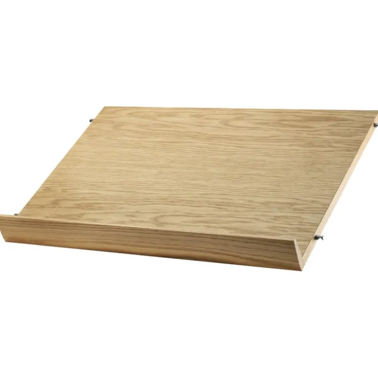 String Furniture String tidningshylla, 58 x 30 cm, ek