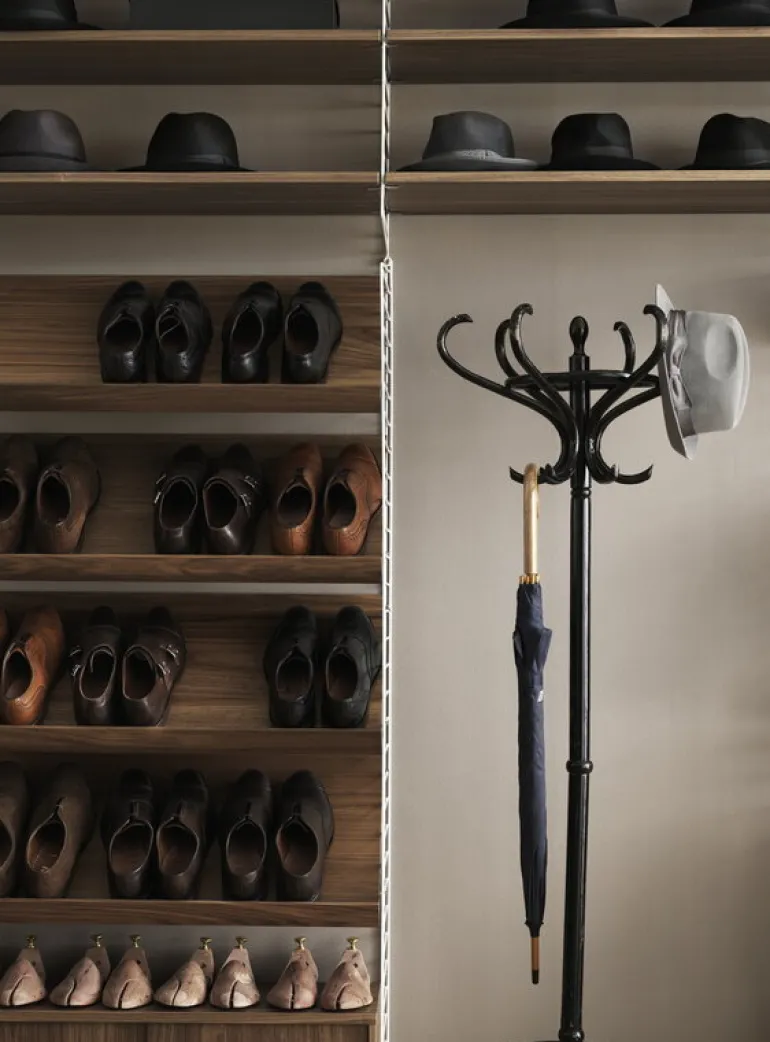 String Furniture String tidningshylla, 78 x 30 cm, valnöt