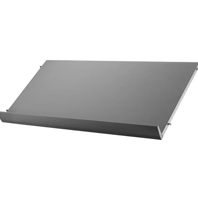 String Furniture String tidningshylla, 78 x 30 cm, grå