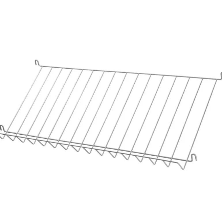 String Furniture String tidningshylla, 78 x 30 cm, grå stål
