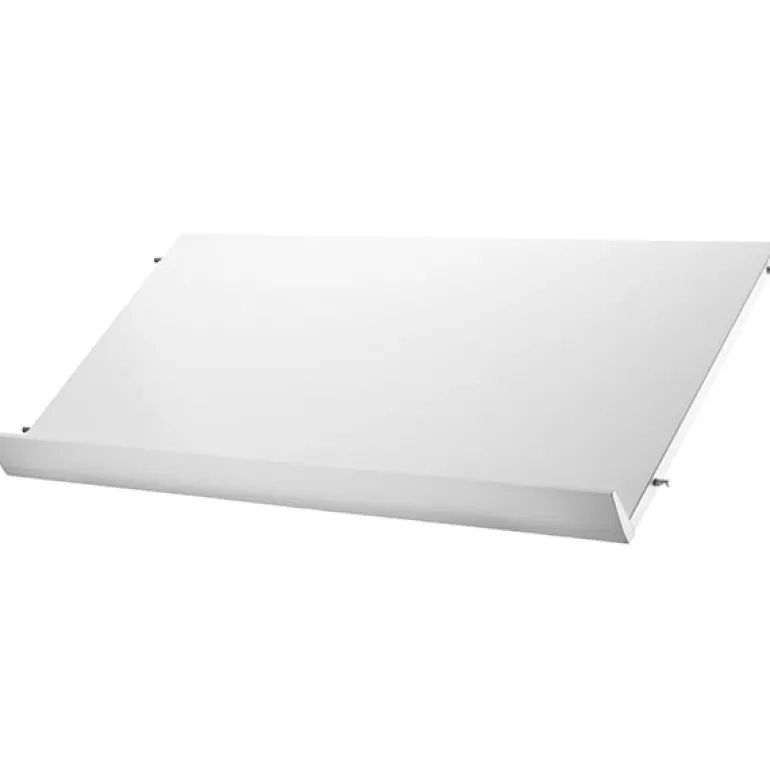 String Furniture String tidningshylla, 78 x 30 cm, vit