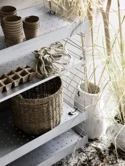 String Furniture String utomhus golvgavel 85 x 30 cm, 1-pack, galvaniserad